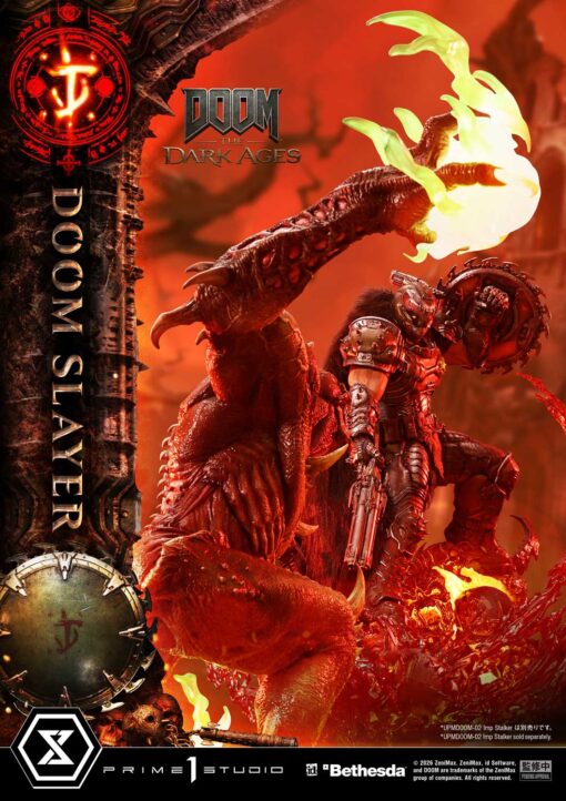 Ultimate Premium Masterline DOOM: The Dark Ages Doom Slayer Deluxe Bonus Version - Prime1Studio - Image 8
