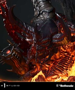 Ultimate Premium Masterline DOOM: The Dark Ages Doom Slayer Deluxe Bonus Version - Prime1Studio - Image 7