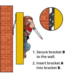 Chucky Life Size Wall Sculpture - HCG - Image 3