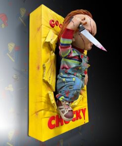 Chucky Life Size Wall Sculpture - HCG - Image 9
