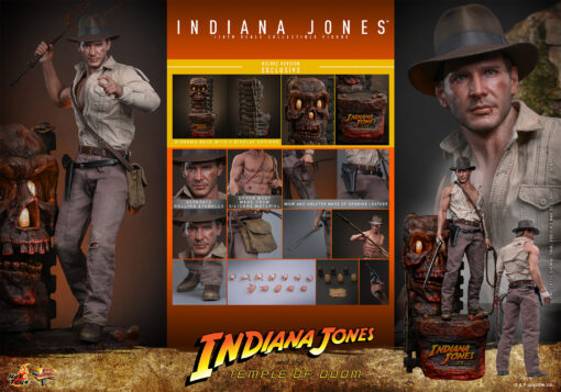 Indiana Jones (Deluxe Version) Sixth Scale Figure - Hot Toys - Image 4