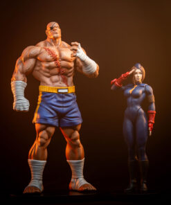 STREET FIGHTER - STREET JAM: SAGAT AND JULI 1:10 SCALE STATUE SET - PCS Collectibles
