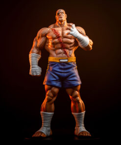 Alternative view of STREET FIGHTER - STREET JAM: SAGAT AND JULI 1:10 SCALE STATUE SET - PCS Collectibles