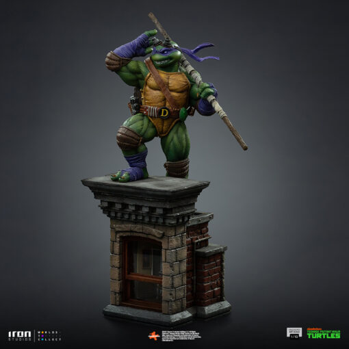 Donatello Unleashed - Teenage Mutant Ninja Turtles - Art Scale 1/10 - Iron Studios - Image 15