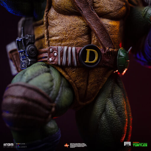 Donatello Unleashed - Teenage Mutant Ninja Turtles - Art Scale 1/10 - Iron Studios - Image 6