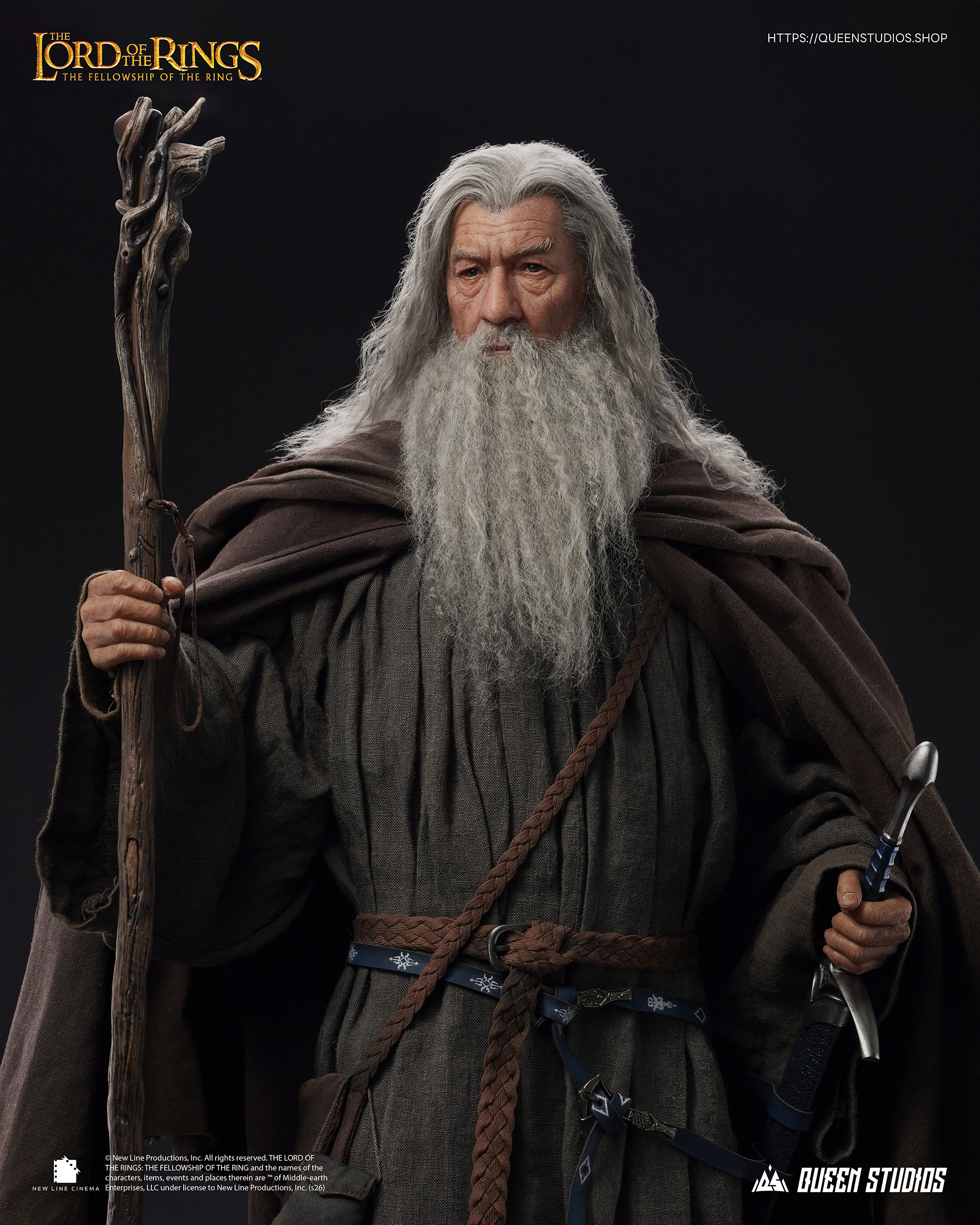Queen Studios – The Lord of the Rings: The Fellowship of the Ring Gandalf 1/3 Scale Statue