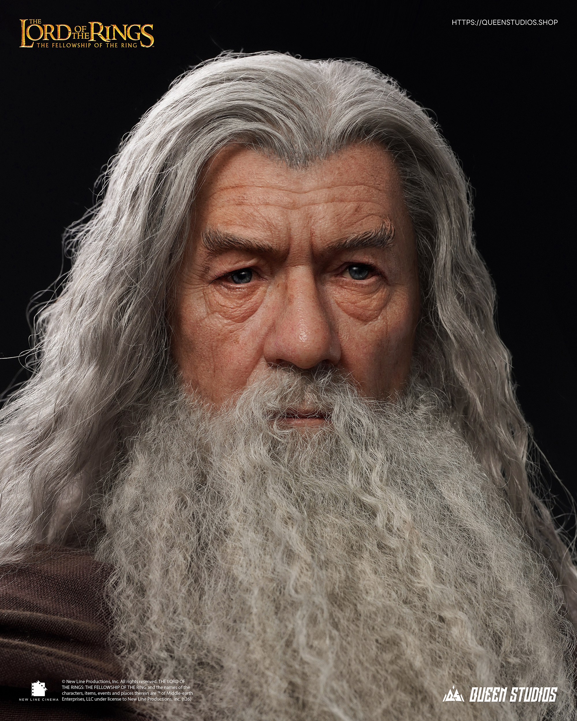 Queen Studios – The Lord of the Rings: The Fellowship of the Ring Gandalf 1/3 Scale Statue - Image 5