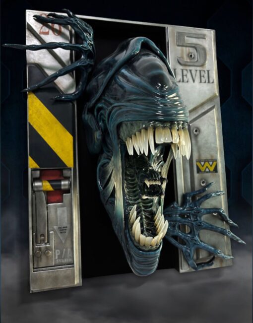 Alien Queen 1:2 Scale Wall Sculpture By HCG Exclusive Edition - Image 9