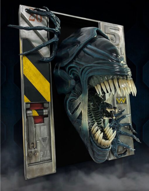 Alien Queen 1:2 Scale Wall Sculpture By HCG Exclusive Edition - Image 8