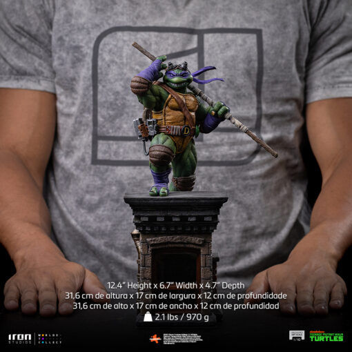 Donatello Unleashed - Teenage Mutant Ninja Turtles - Art Scale 1/10 - Iron Studios - Image 2