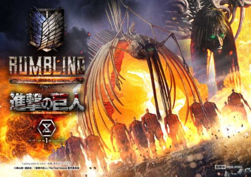 Ultimate Diorama Masterline TV animation Attack on Titan The Rumbling Bonus Version - Prime1Studio - Image 26