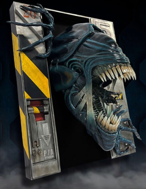 Alien Queen 1:2 Scale Wall Sculpture By HCG Exclusive Edition - Image 4