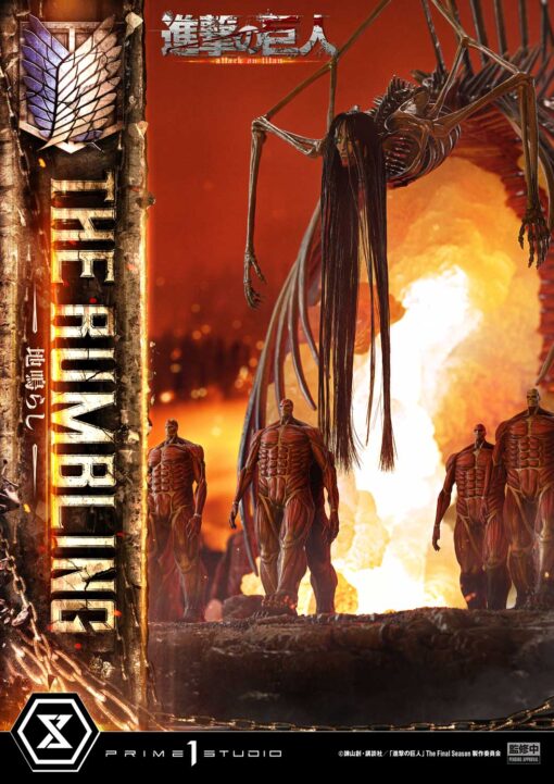 Ultimate Diorama Masterline TV animation Attack on Titan The Rumbling Bonus Version - Prime1Studio - Image 3