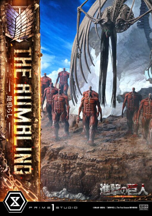 Ultimate Diorama Masterline TV animation Attack on Titan The Rumbling Bonus Version - Prime1Studio - Image 4