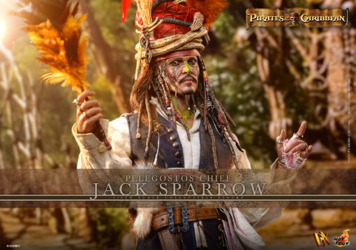 Pelegostos Chief Jack Sparrow Sixth Scale Figure - Hot Toys - Image 11
