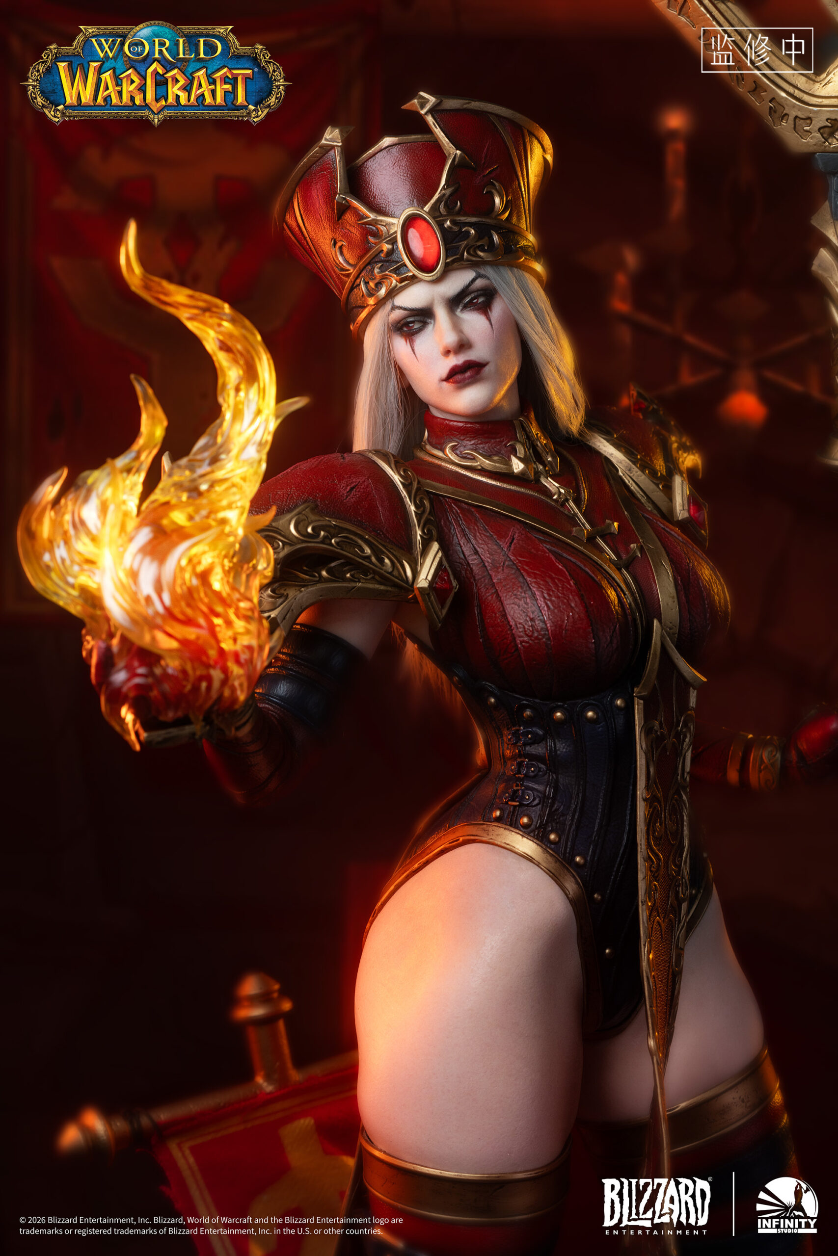 World of Warcraft Sally Whitemane 1/3 Silicone Statue - Infinity Studio - Image 2