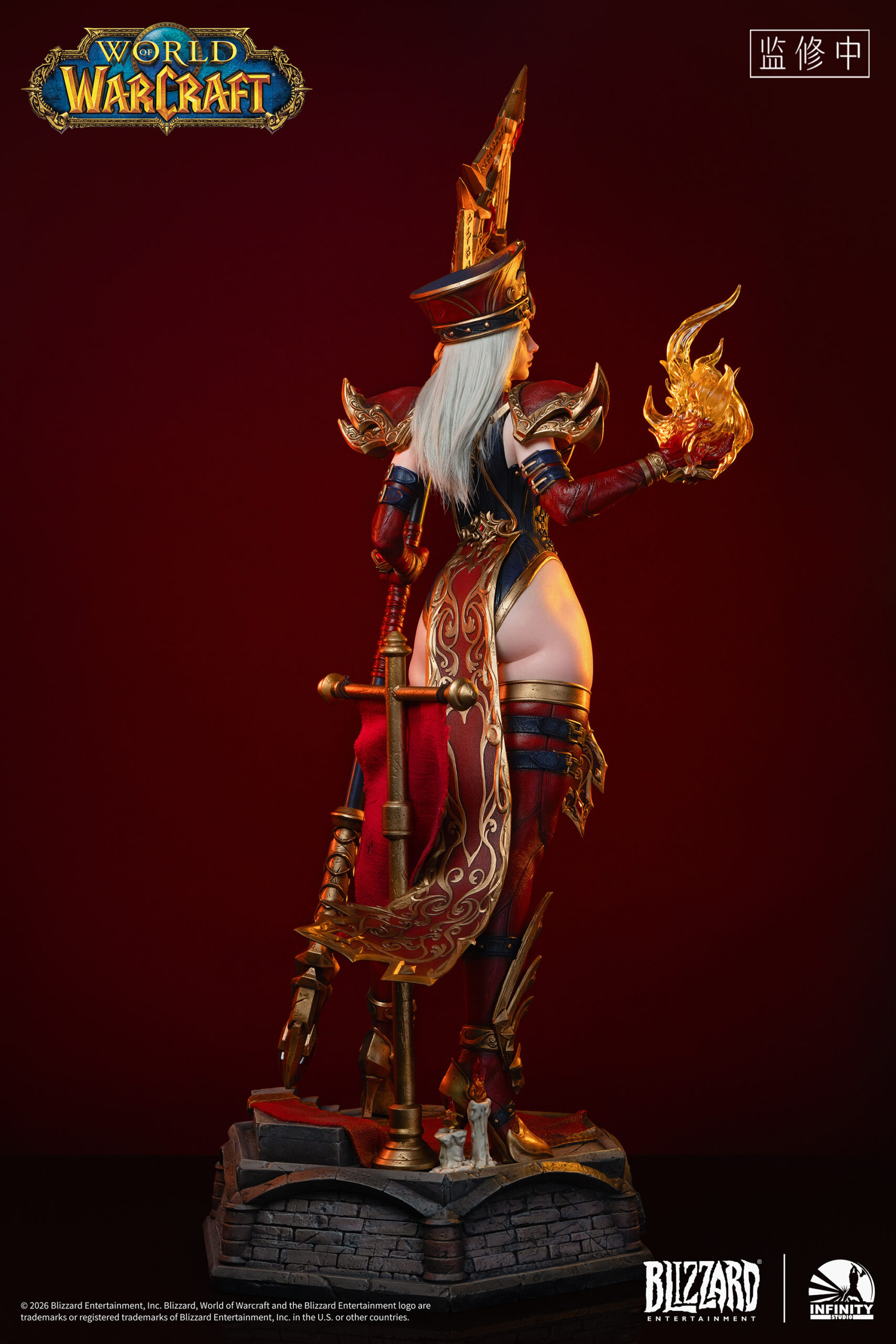 World of Warcraft Sally Whitemane 1/3 Silicone Statue - Infinity Studio - Image 11