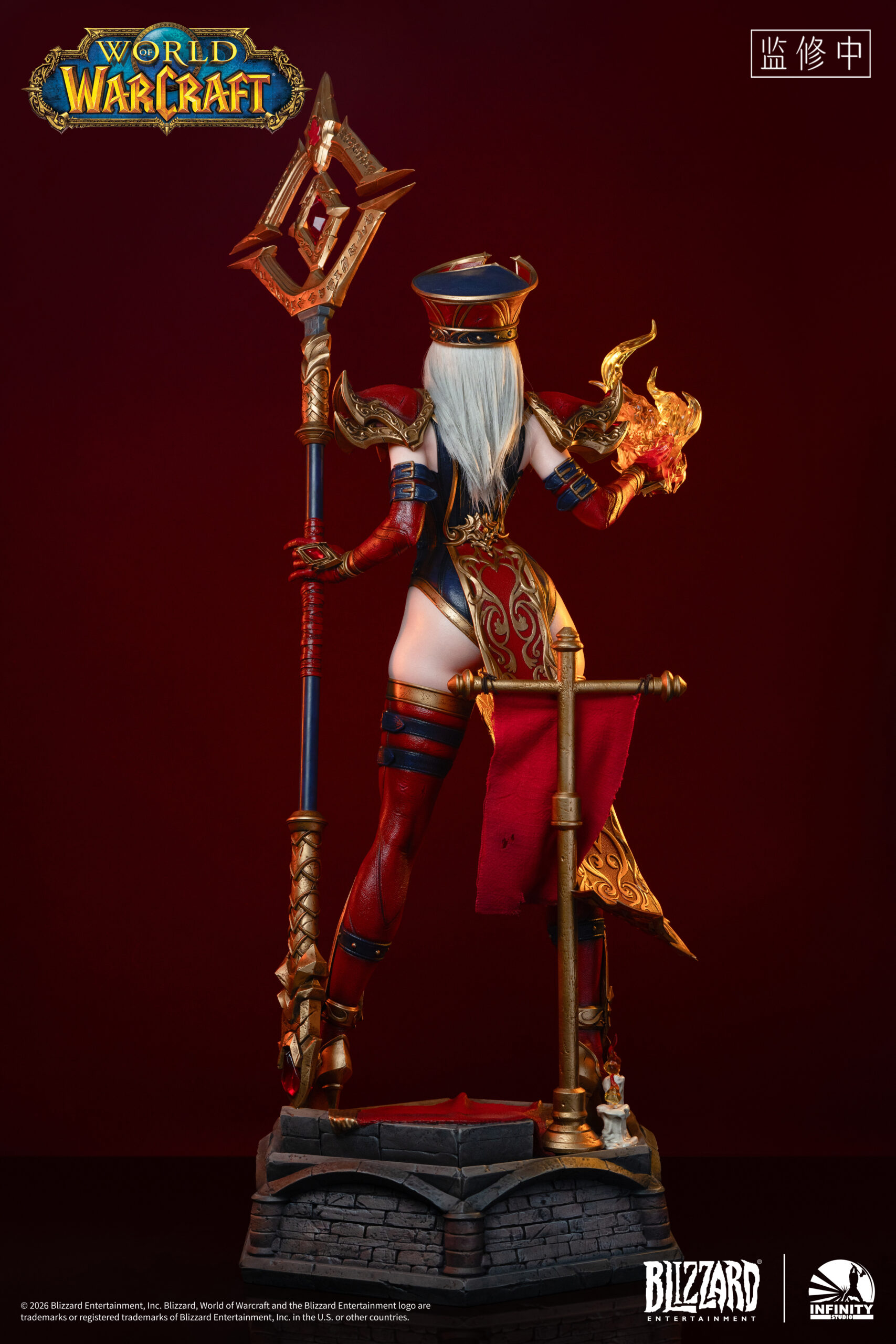 World of Warcraft Sally Whitemane 1/3 Silicone Statue - Infinity Studio - Image 9