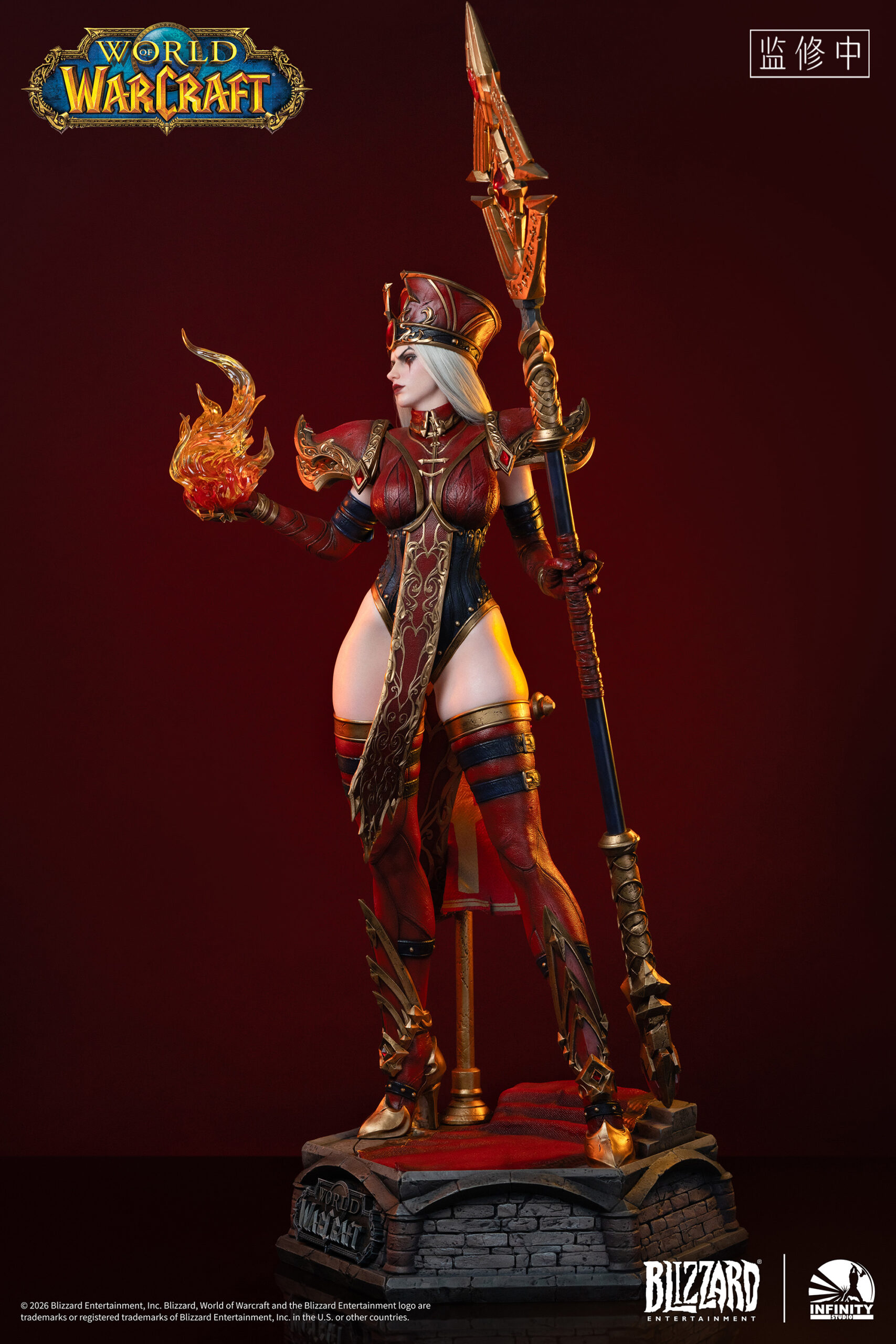 World of Warcraft Sally Whitemane 1/3 Silicone Statue - Infinity Studio - Image 13