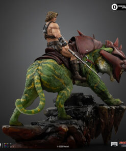 Statue He-Man and Battle Cat - Masters of the Universe Movie - Deluxe Art Scale 1/10 - Iron Studios - Image 5