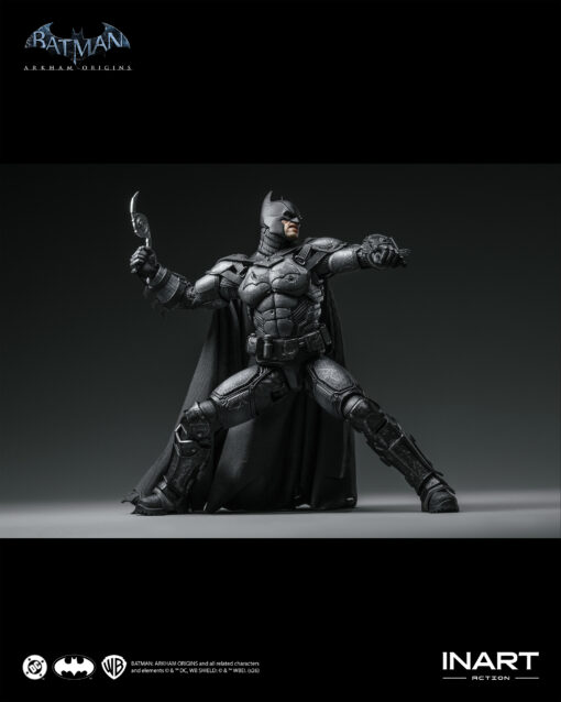 INART Action – Batman: Arkham Origins – Batman (Battle Damaged Version) Action Figure - Image 9