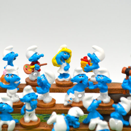 The Smurfs Family Photo metal diorama By Pixi - Image 9