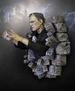 Frankenstein Lifesize Wall Sculpture - HCG Collectibles - Image 9