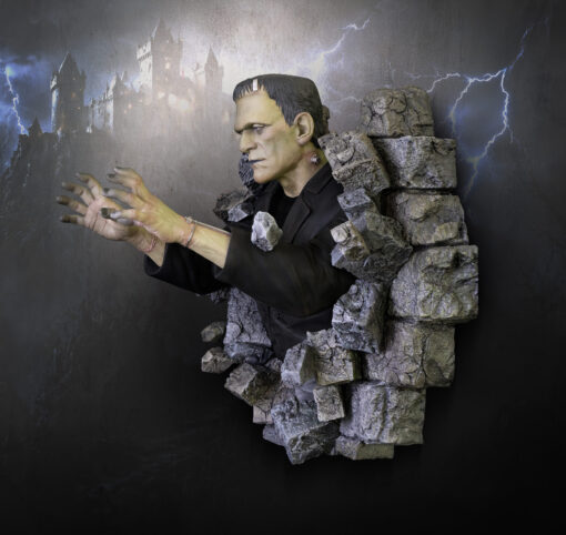 Frankenstein Lifesize Wall Sculpture - HCG Collectibles - Image 9