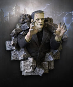 Alternative view of Frankenstein Lifesize Wall Sculpture - HCG Collectibles