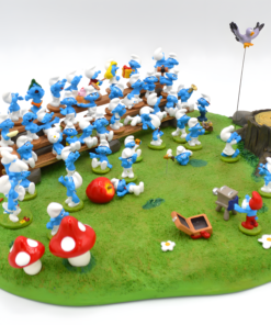 The Smurfs Family Photo metal diorama By Pixi - Image 13