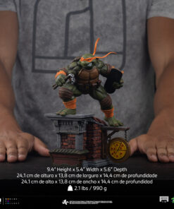 Alternative view of Michelangelo Unleashed - Teenage Mutant Ninja Turtles - Art Scale 1/10 - Iron Studios