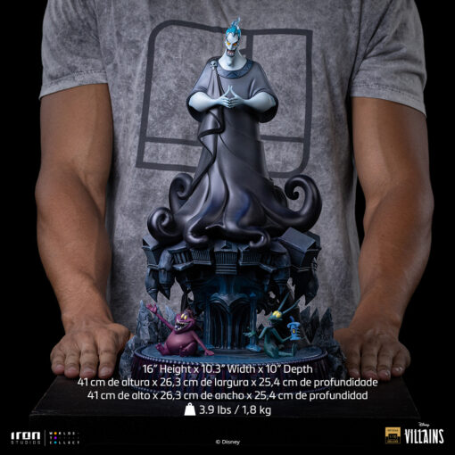 Hades Deluxe - Disney's Villains - Art Scale 1/10 - Iron Studios - Image 2