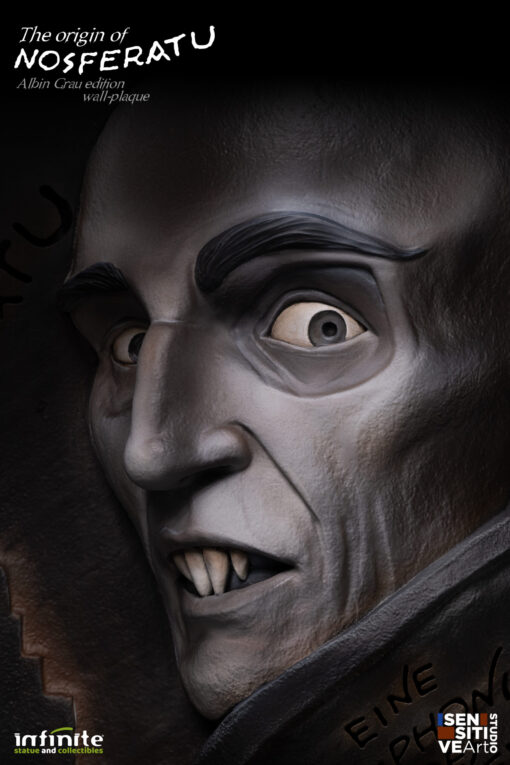 “THE ORIGIN OF NOSFERATU” - THE ALBIN GRAU EDITION WALL PLAQUE - INFINITE STATUE