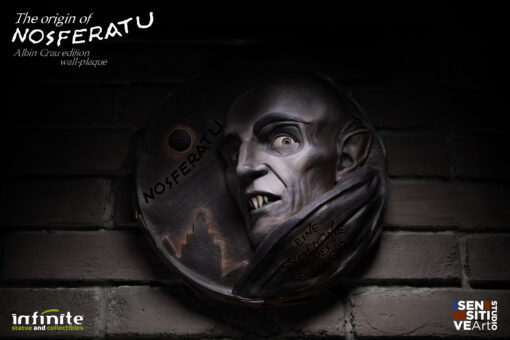 “THE ORIGIN OF NOSFERATU” - THE ALBIN GRAU EDITION WALL PLAQUE - INFINITE STATUE - Image 4
