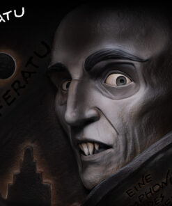 “THE ORIGIN OF NOSFERATU” - THE ALBIN GRAU EDITION WALL PLAQUE - INFINITE STATUE - Image 3
