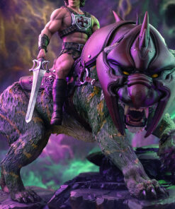 Statue He-Man and Battle Cat - Masters of the Universe Movie - Deluxe Art Scale 1/10 - Iron Studios - Image 9