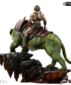 Statue He-Man and Battle Cat - Masters of the Universe Movie - Deluxe Art Scale 1/10 - Iron Studios - Image 11