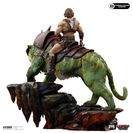 Statue He-Man and Battle Cat - Masters of the Universe Movie - Deluxe Art Scale 1/10 - Iron Studios - Image 11