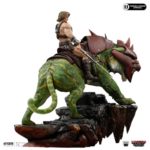 Statue He-Man and Battle Cat - Masters of the Universe Movie - Deluxe Art Scale 1/10 - Iron Studios - Image 12