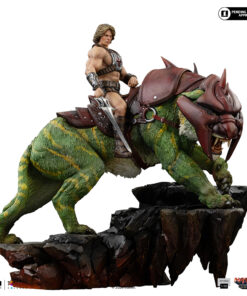 Statue He-Man and Battle Cat - Masters of the Universe Movie - Deluxe Art Scale 1/10 - Iron Studios - Image 13