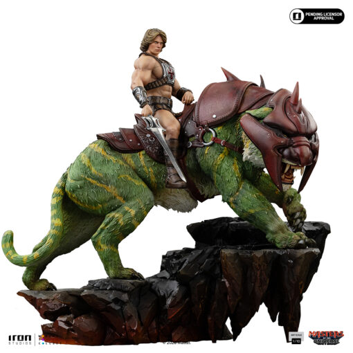 Statue He-Man and Battle Cat - Masters of the Universe Movie - Deluxe Art Scale 1/10 - Iron Studios - Image 13