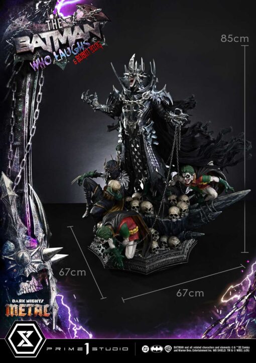 Museum Masterline Dark Nights: Death Metal (Comics) The Batman Who Laughs & Robin King  Deluxe Version - Prime1Studio - Image 14