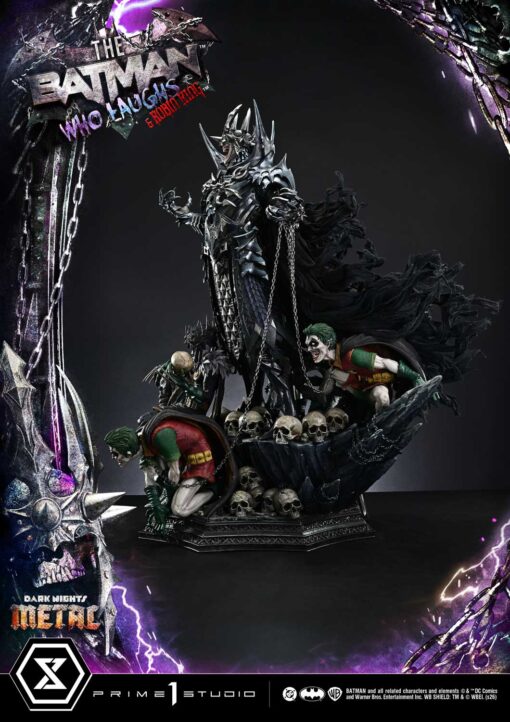 Museum Masterline Dark Nights: Death Metal (Comics) The Batman Who Laughs & Robin King  Deluxe Version - Prime1Studio - Image 11