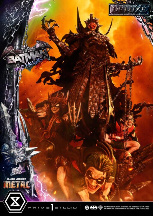 Museum Masterline Dark Nights: Death Metal (Comics) The Batman Who Laughs & Robin King  Deluxe Version - Prime1Studio - Image 6