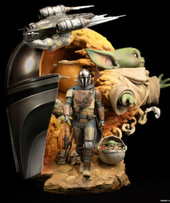 STAR WARS: THE MANDALORIAN FINE ART BUST - PCS Collectibles