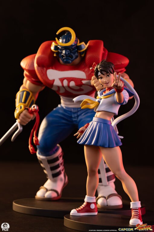 STREET FIGHTER - STREET JAM: SAKURA & SODOM 1:10 SCALE STATUE SET - PCS Collectibles - Image 4