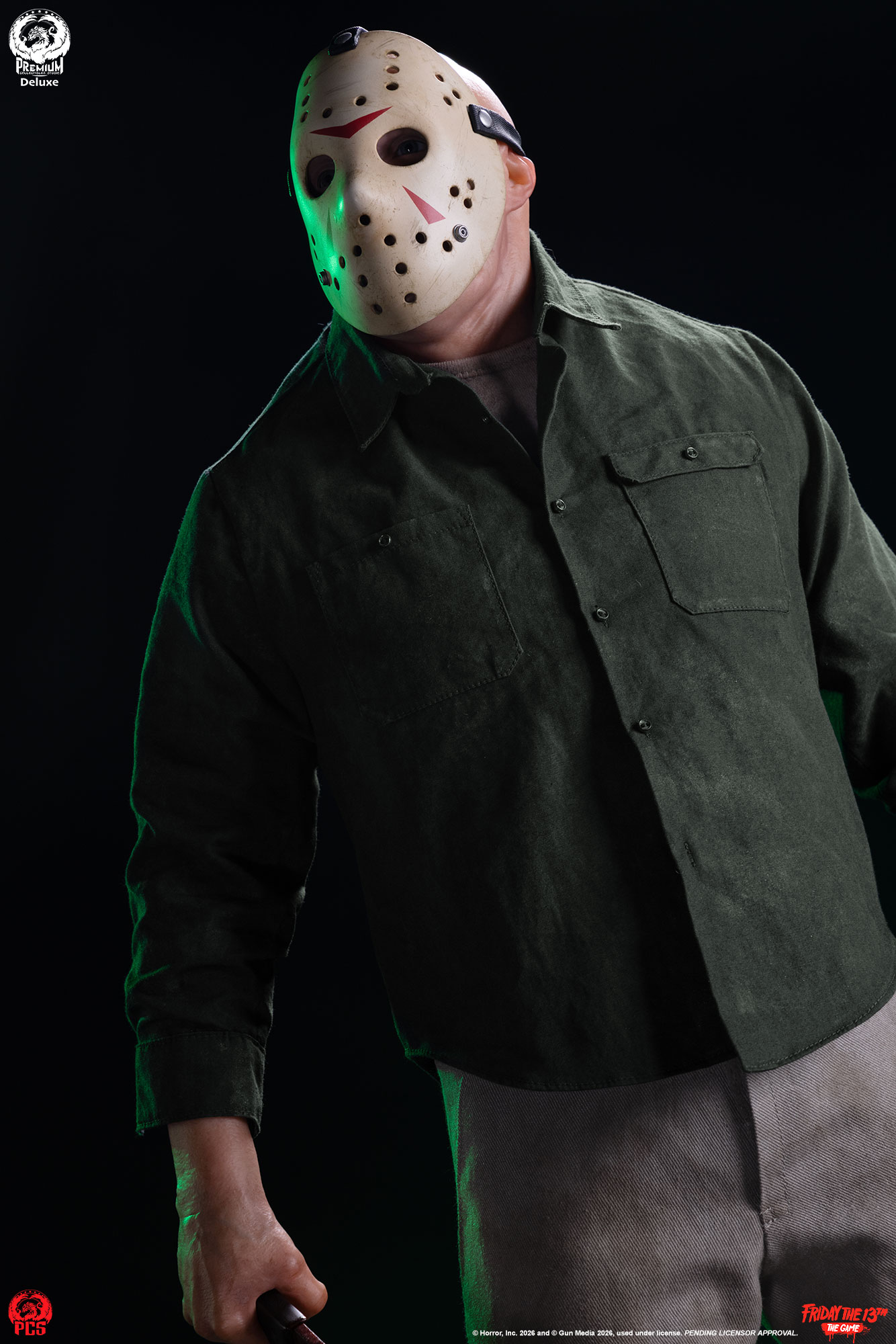 FRIDAY THE 13TH: THE GAME - JASON "PART 3" 1:3 SCALE STATUE DELUXE EDITION - PCS Collectibles (Copy) - Image 2