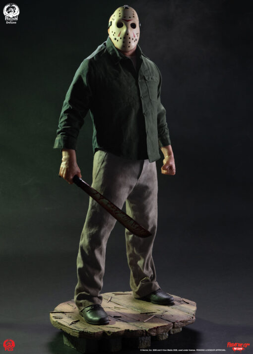 FRIDAY THE 13TH: THE GAME - JASON "PART 3" 1:3 SCALE STATUE DELUXE EDITION - PCS Collectibles - Image 4