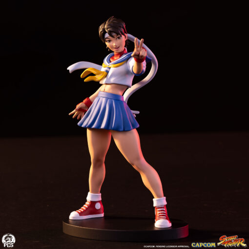 STREET FIGHTER - STREET JAM: SAKURA & SODOM 1:10 SCALE STATUE SET - PCS Collectibles - Image 6