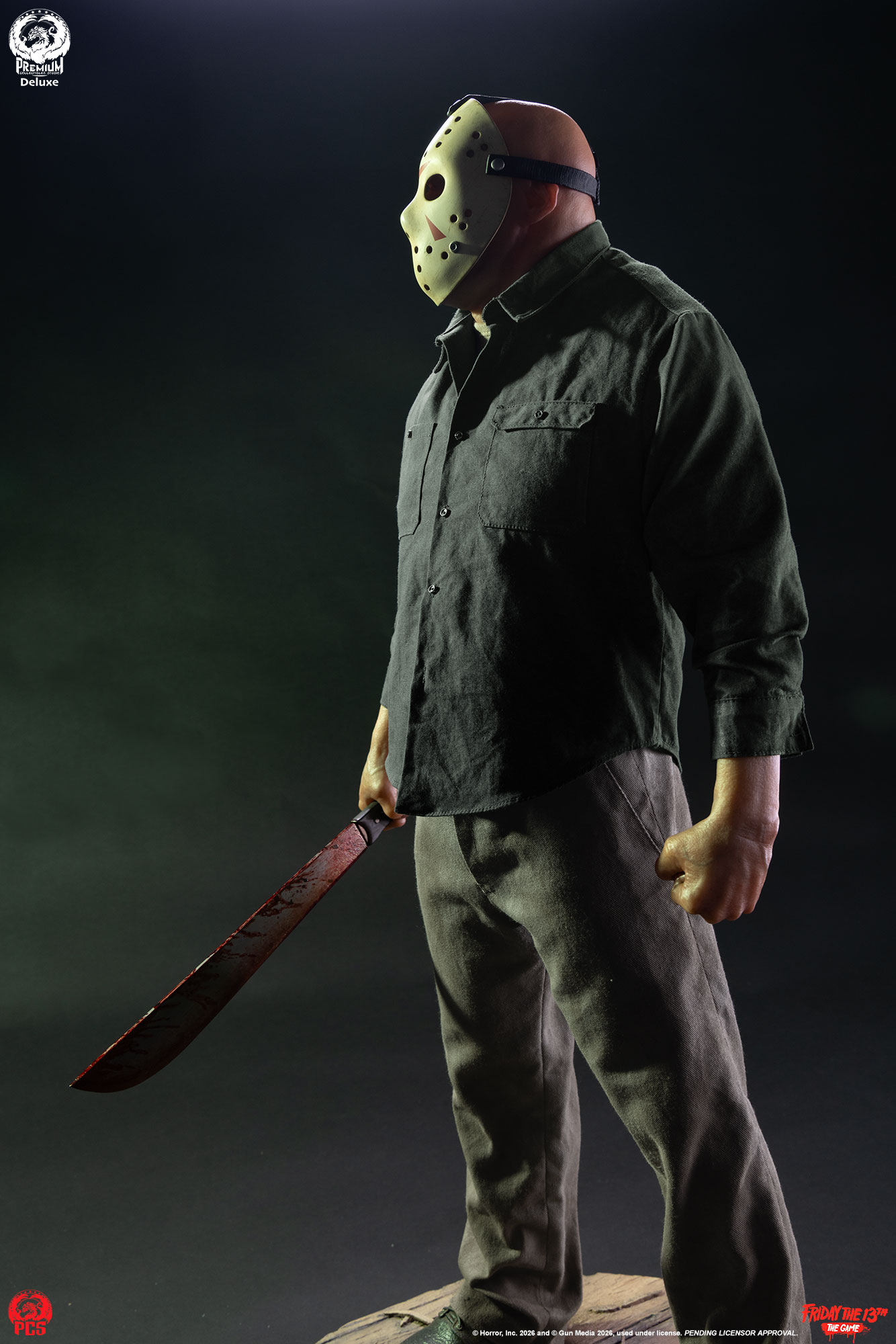 FRIDAY THE 13TH: THE GAME - JASON "PART 3" 1:3 SCALE STATUE DELUXE EDITION - PCS Collectibles (Copy) - Image 6